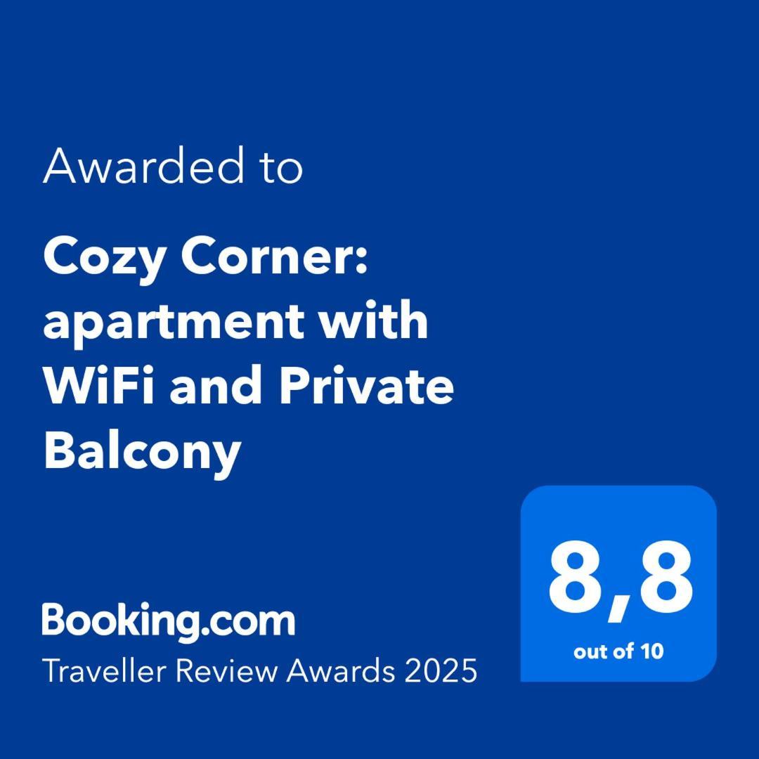 Cozy Corner: Apartment With Wifi And Private Balcony Вроцлав Екстериор снимка