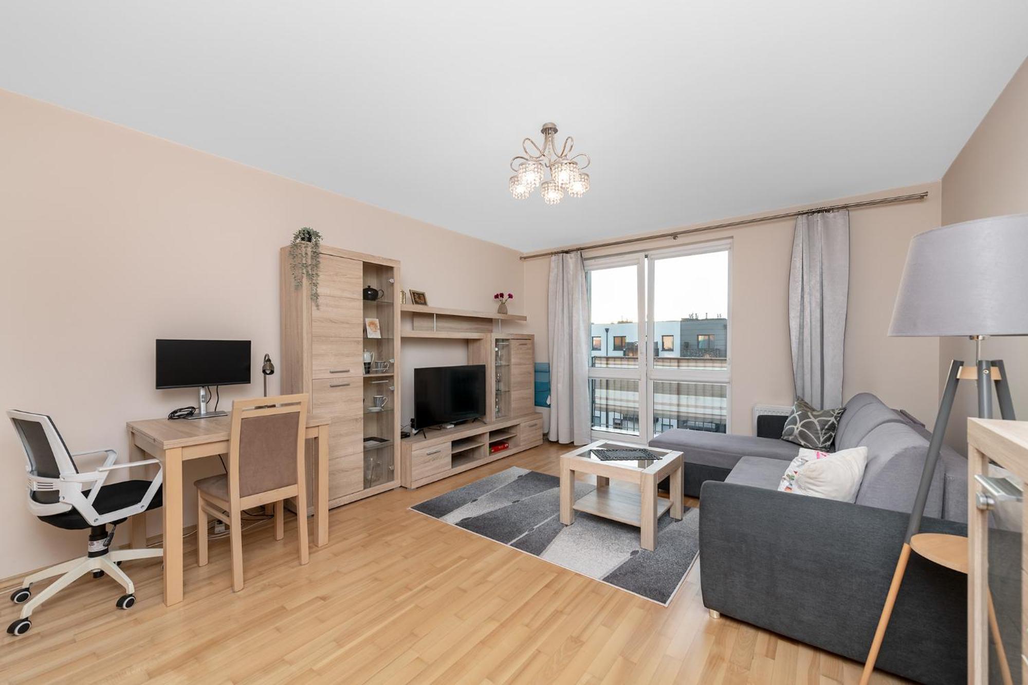 Cozy Corner: Apartment With Wifi And Private Balcony Вроцлав Екстериор снимка
